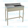 Lavabo Pasteur con cubierta de acero inoxidable