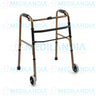 Andadera plegable con ruedas de 5” - Andadera - EM - MEDILANDIA | Tienda de productos y equipos médicos de calidad en México | Soluciones profesionales para clínicas, hospitales y consultorios.