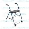 Andadera rollator de aluminio básica - Andadera rollator - EM - MEDILANDIA | Tienda de productos médicos