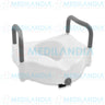 Aumento de altura para baño (WC) con agarraderas fijas - Aumento WC - OA - MEDILANDIA | Tienda de productos médicos