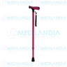 Baton de aluminio con mango tipo francés de TPR - Bastón - EM - MEDILANDIA | Tienda de productos y equipos médicos de calidad en México | Soluciones profesionales para clínicas, hospitales y consultorios.