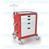Carro para emergencias (carro rojo) - Carro rojo - CIIASA - MEDILANDIA | Tienda de productos médicos