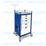 Carro para emergencias (carro rojo) - Carro rojo - MEDILANDIA - MEDILANDIA | Tienda de productos y equipos médicos de calidad en México | Soluciones profesionales para clínicas, hospitales y consultorios.