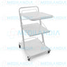 Carro porta equipo básico tubular esmaltado - Carro porta equipo - MEDILANDIA - MEDILANDIA | Tienda de productos y equipos médicos de calidad en México | Soluciones profesionales para clínicas, hospitales y consultorios.