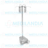 Jabonera de pedestal doble - Jabonera de pedestal - BAME - MEDILANDIA | Tienda de productos médicos