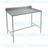 Mesa de trabajo de acero inoxidable 120 x 90 cm - Lavabo - MEDILANDIA - MEDILANDIA | Tienda de productos y equipos médicos de calidad en México | Soluciones profesionales para clínicas, hospitales y consultorios.