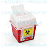 Recolector para punzocortantes de 2 lts - Recolector de liquidos - A1 - MEDILANDIA | Tienda de productos y equipos médicos de calidad en México | Soluciones profesionales para clínicas, hospitales y consultorios.