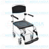 Silla cómodo ducha aluminio PU 18” - Silla cómodo - EM - MEDILANDIA | Tienda de productos y equipos médicos de calidad en México | Soluciones profesionales para clínicas, hospitales y consultorios.