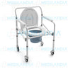 Silla cómodo plegable con ruedas - Silla cómodo - HANDY - MEDILANDIA | Tienda de productos médicos