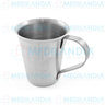 Vaso con graduación de acero inoxidable con asa 150 ml / 5 oz - Vaso - MEDILANDIA - MEDILANDIA | Tienda de productos y equipos médicos de calidad en México | Soluciones profesionales para clínicas, hospitales y consultorios.