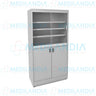 Vitrina doble con puertas corredizas de cristal esmaltada con pintura termo endurecible - Vitrina - MEDILANDIA - MEDILANDIA | Tienda de productos y equipos médicos de calidad en México | Soluciones profesionales para clínicas, hospitales y consultorios.