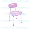 Silla para ducha con respaldo