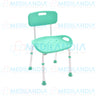 Silla para ducha con respaldo