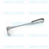 Retractor separator Richardson con mango de aro 24 cm