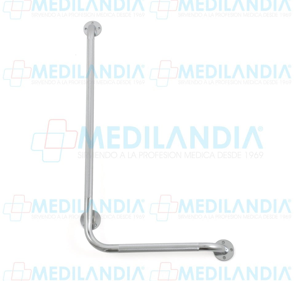 Agarradera para baño en escuadra derecha - Agarradera para baño - 2CARE - MEDILANDIA | Tienda de productos y equipos médicos de calidad en México | Soluciones profesionales para clínicas, hospitales y consultorios.