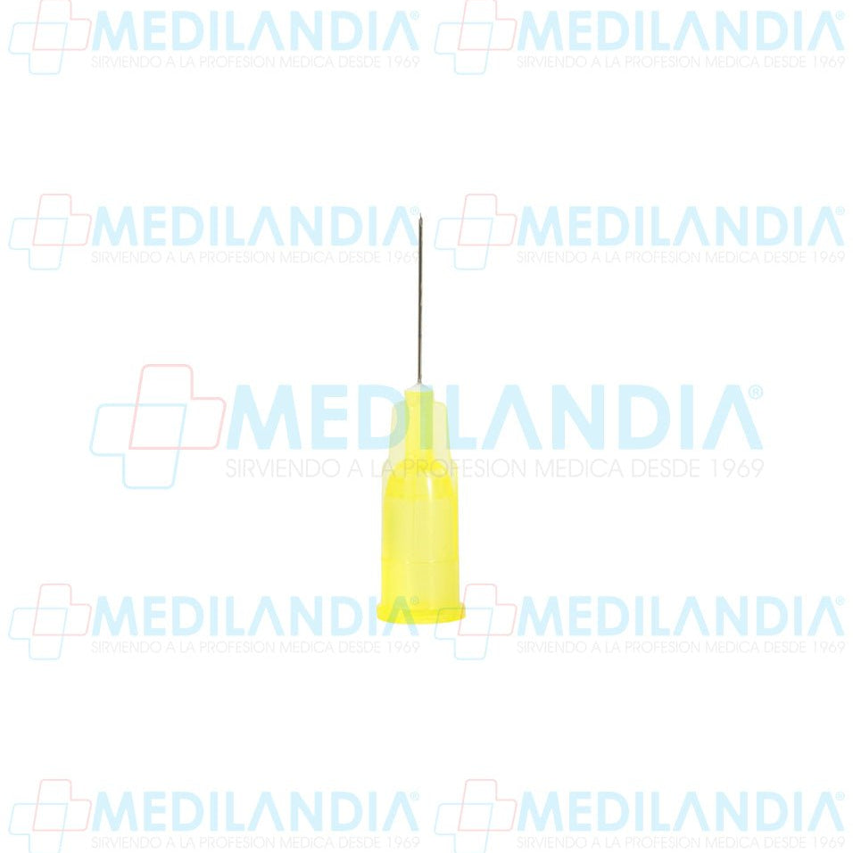 Aguja hipodérmica desechable caja con 100 piezas - Aguja hipodermica - DL - MEDILANDIA | Tienda de productos y equipos médicos de calidad en México | Soluciones profesionales para clínicas, hospitales y consultorios.