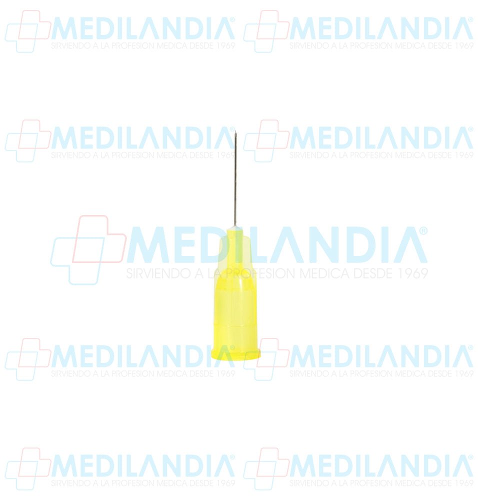 Aguja hipodérmica desechable caja con 100 piezas - Aguja hipodermica - DL - MEDILANDIA | Tienda de productos y equipos médicos de calidad en México | Soluciones profesionales para clínicas, hospitales y consultorios.