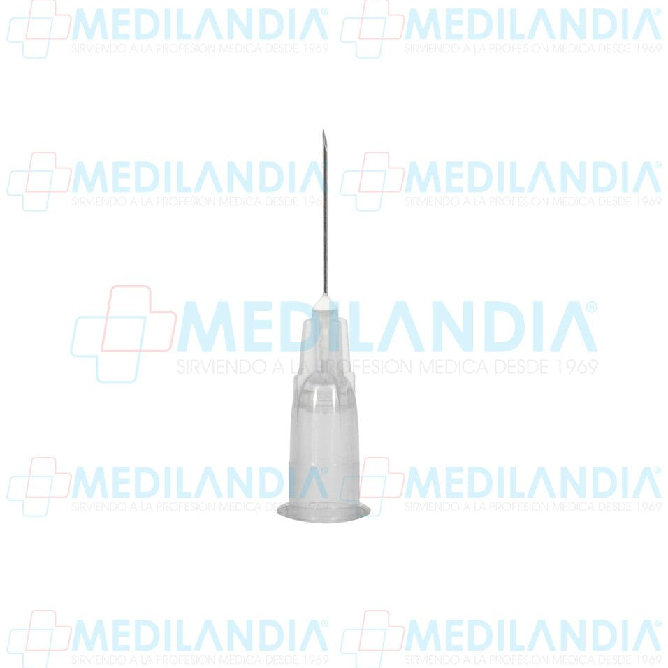 Aguja hipodérmica desechable caja con 100 piezas - Aguja hipodermica - DL - MEDILANDIA | Tienda de productos y equipos médicos de calidad en México | Soluciones profesionales para clínicas, hospitales y consultorios.