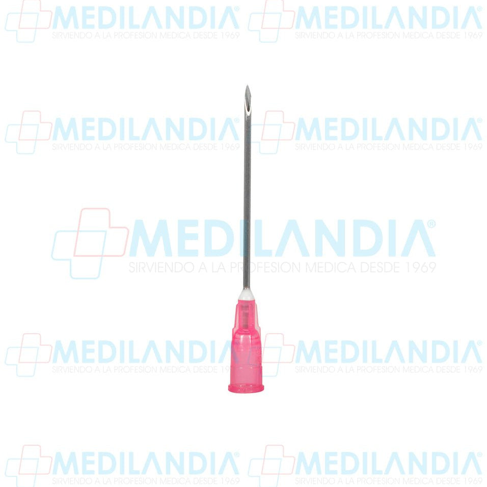 Aguja hipodérmica desechable caja con 100 piezas - Aguja hipodermica - DL - MEDILANDIA | Tienda de productos y equipos médicos de calidad en México | Soluciones profesionales para clínicas, hospitales y consultorios.