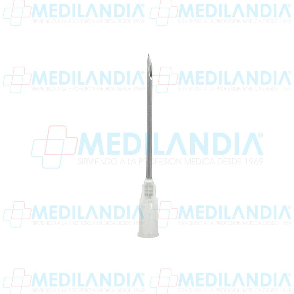Aguja hipodérmica desechable caja con 100 piezas - Aguja hipodermica - DL - MEDILANDIA | Tienda de productos y equipos médicos de calidad en México | Soluciones profesionales para clínicas, hospitales y consultorios.