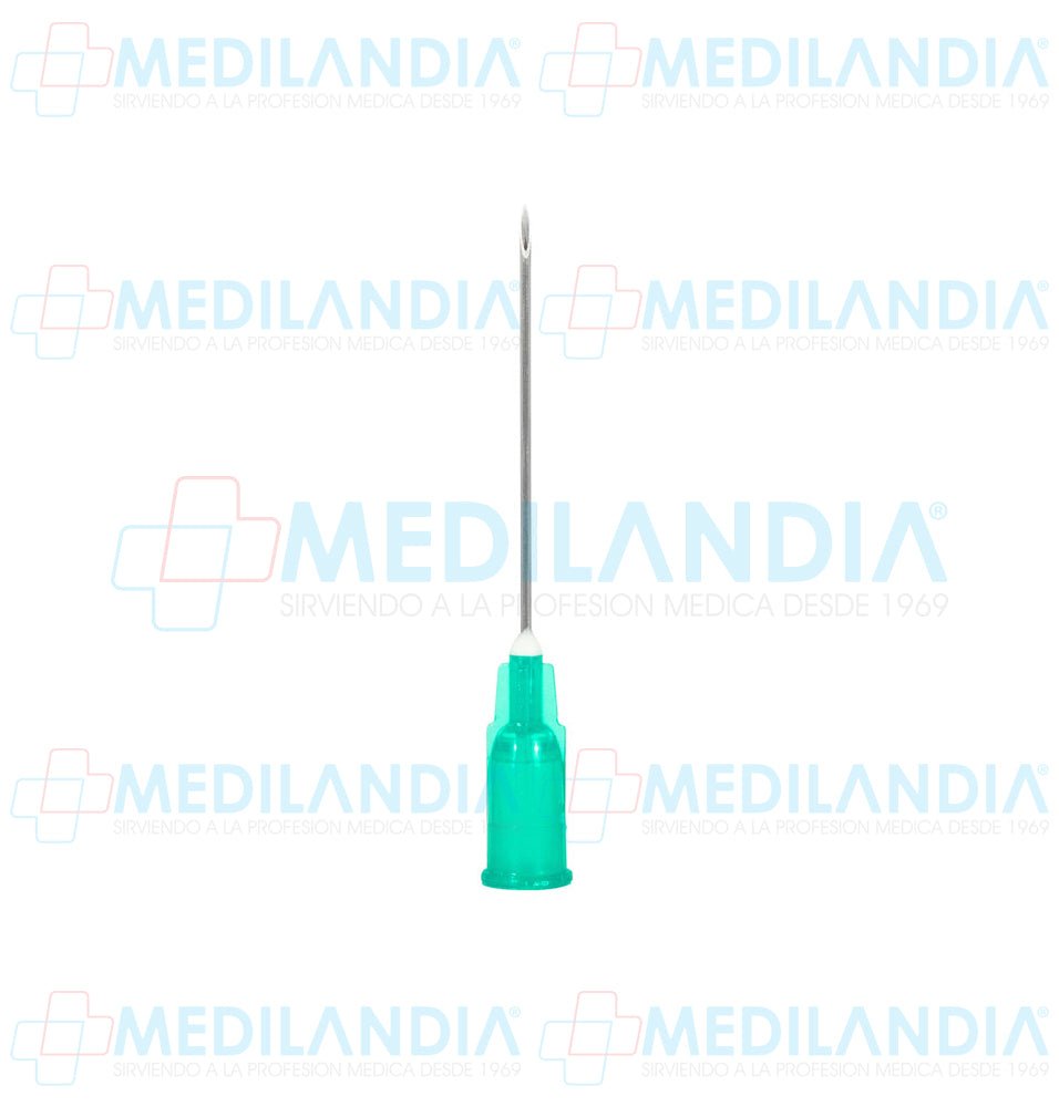 Aguja hipodérmica desechable caja con 100 piezas - Aguja hipodermica - DL - MEDILANDIA | Tienda de productos y equipos médicos de calidad en México | Soluciones profesionales para clínicas, hospitales y consultorios.