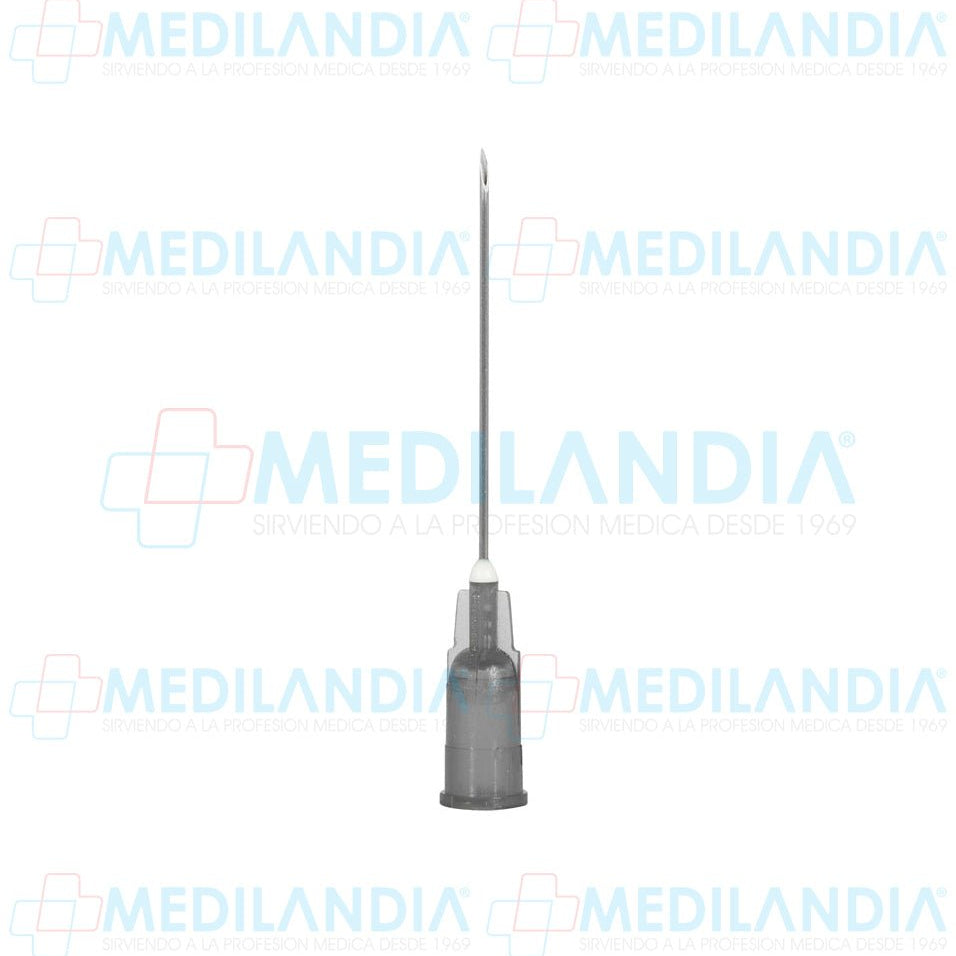 Aguja hipodérmica desechable caja con 100 piezas - Aguja hipodermica - DL - MEDILANDIA | Tienda de productos y equipos médicos de calidad en México | Soluciones profesionales para clínicas, hospitales y consultorios.