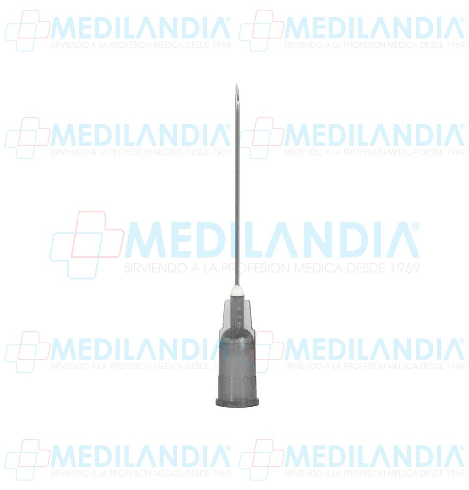 Aguja hipodérmica desechable caja con 100 piezas - Aguja hipodermica - DL - MEDILANDIA | Tienda de productos y equipos médicos de calidad en México | Soluciones profesionales para clínicas, hospitales y consultorios.