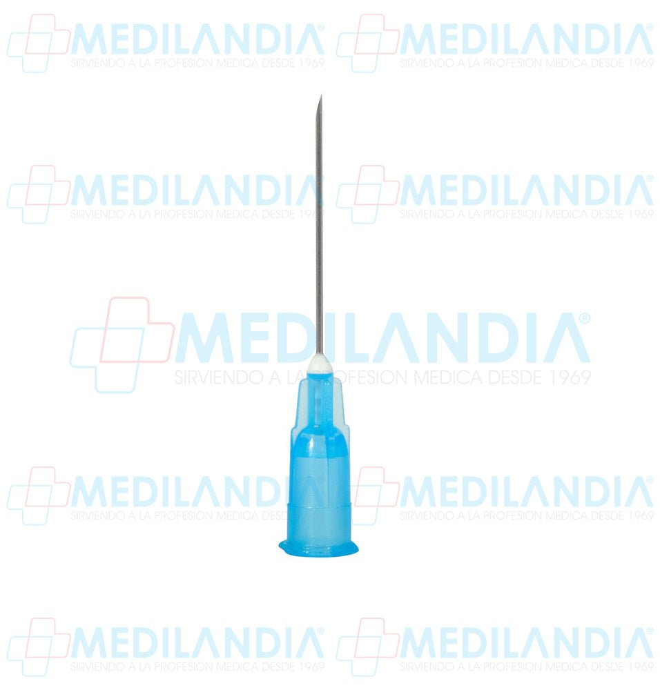 Aguja hipodérmica desechable caja con 100 piezas - Aguja hipodermica - DL - MEDILANDIA | Tienda de productos y equipos médicos de calidad en México | Soluciones profesionales para clínicas, hospitales y consultorios.