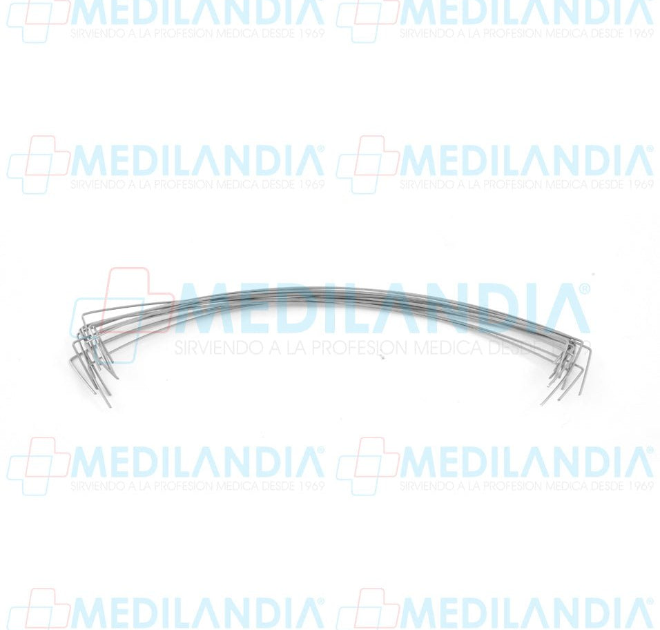Alambre para asa amigdalina precortado a 4 pulgadas (10.2 cm) aero inoxidable extremos doblados Miltex - Asa - MILTEX- MEDILANDIA | Tienda de productos y equipos médicos de calidad en México | Soluciones profesionales para clínicas, hospitales y consultorios.