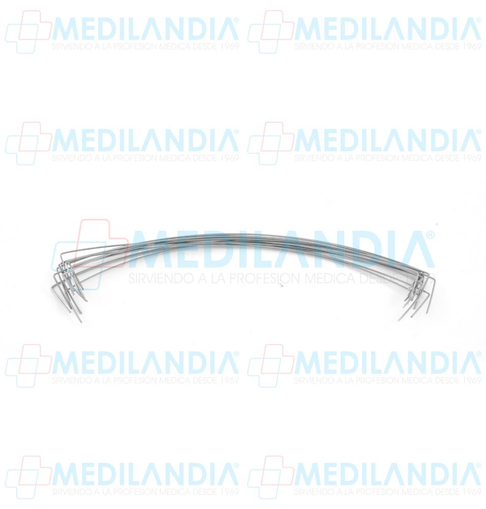 Alambre para asa amigdalina precortado a 4 pulgadas (10.2 cm) aero inoxidable extremos doblados Miltex - Asa - MILTEX- MEDILANDIA | Tienda de productos y equipos médicos de calidad en México | Soluciones profesionales para clínicas, hospitales y consultorios.