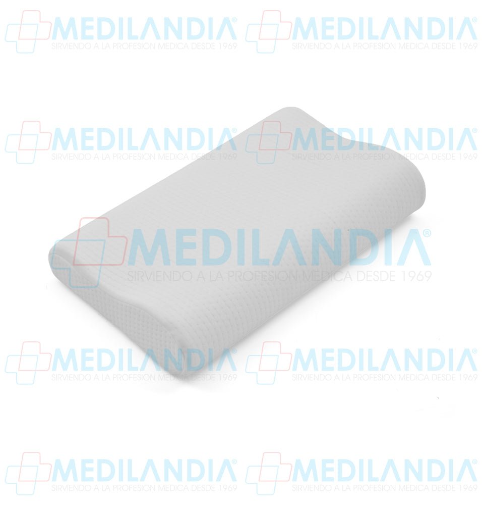 Almohada contorneada de memory foam 50 x 30 x 10 cm - Almohada - HOMECARE - MEDILANDIA | Tienda de productos y equipos médicos de calidad en México | Soluciones profesionales para clínicas, hospitales y consultorios.