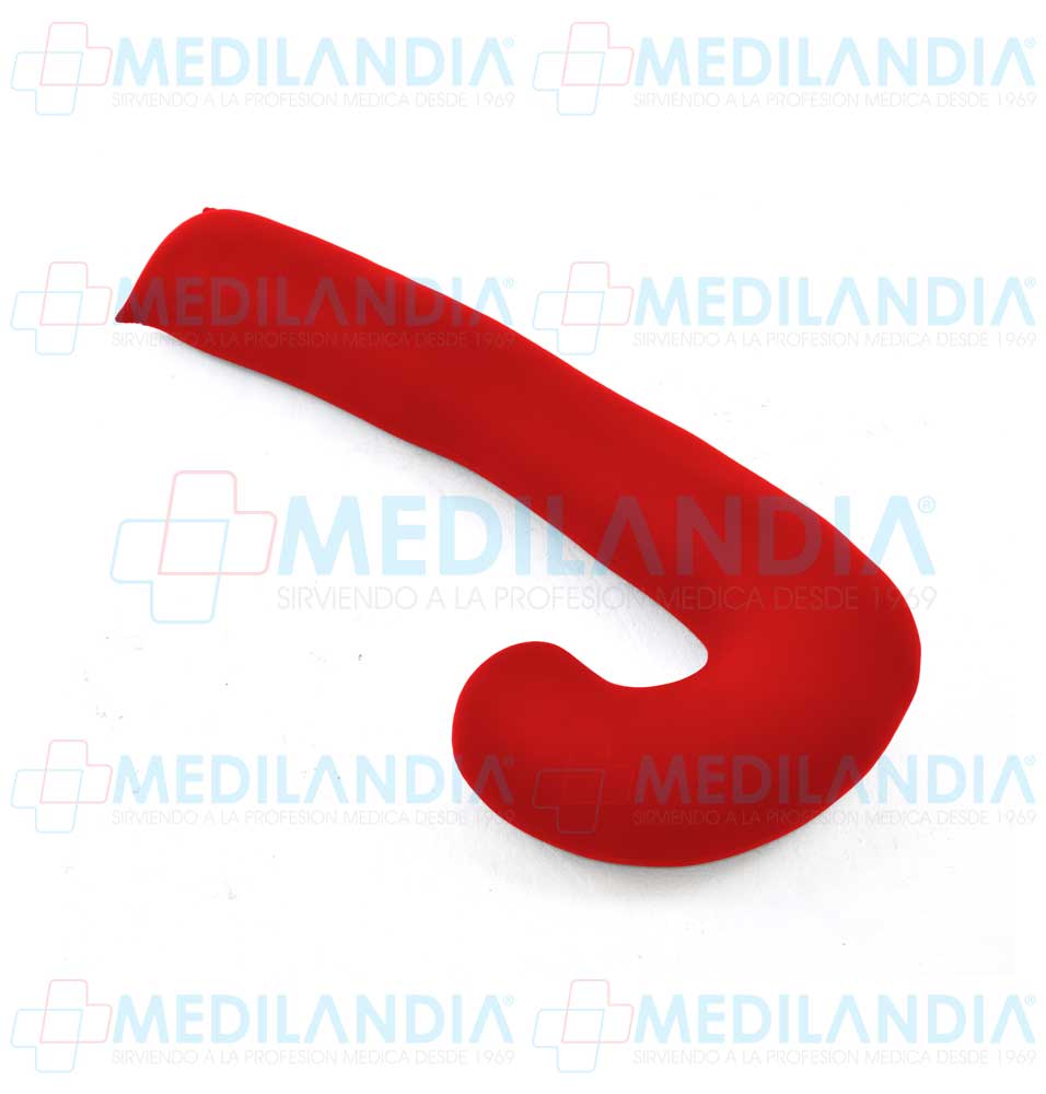 Almohada en forma de bastón rellna de micro esferas - Almohada - MEDILANDIA - MEDILANDIA | Tienda de productos y equipos médicos de calidad en México | Soluciones profesionales para clínicas, hospitales y consultorios.