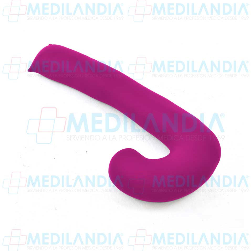 Almohada en forma de bastón rellna de micro esferas - Almohada - MEDILANDIA - MEDILANDIA | Tienda de productos y equipos médicos de calidad en México | Soluciones profesionales para clínicas, hospitales y consultorios.