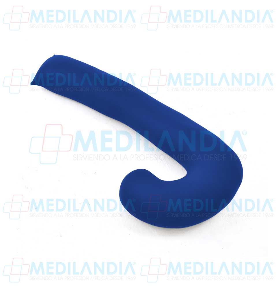 Almohada en forma de bastón rellna de micro esferas - Almohada - MEDILANDIA - MEDILANDIA | Tienda de productos y equipos médicos de calidad en México | Soluciones profesionales para clínicas, hospitales y consultorios.