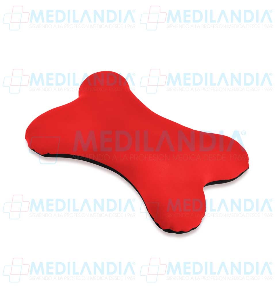 Almohada en forma de hueso rellena de micro esferas - Almohada - MEDILANDIA - MEDILANDIA | Tienda de productos médicos