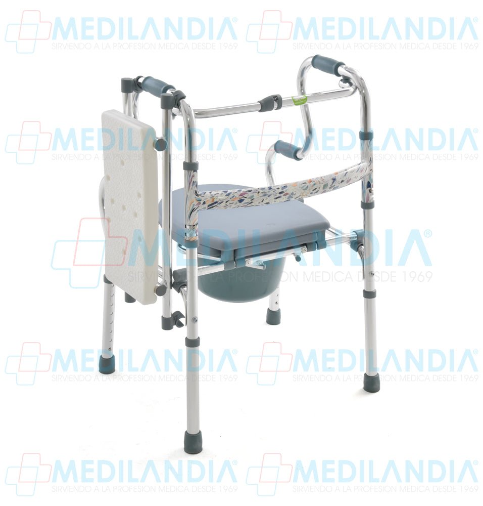 Andadera multifuncional 3 en 1 / banca ducha / silla comódo - Andadera - EM - MEDILANDIA | Tienda de productos y equipos médicos de calidad en México | Soluciones profesionales para clínicas, hospitales y consultorios.