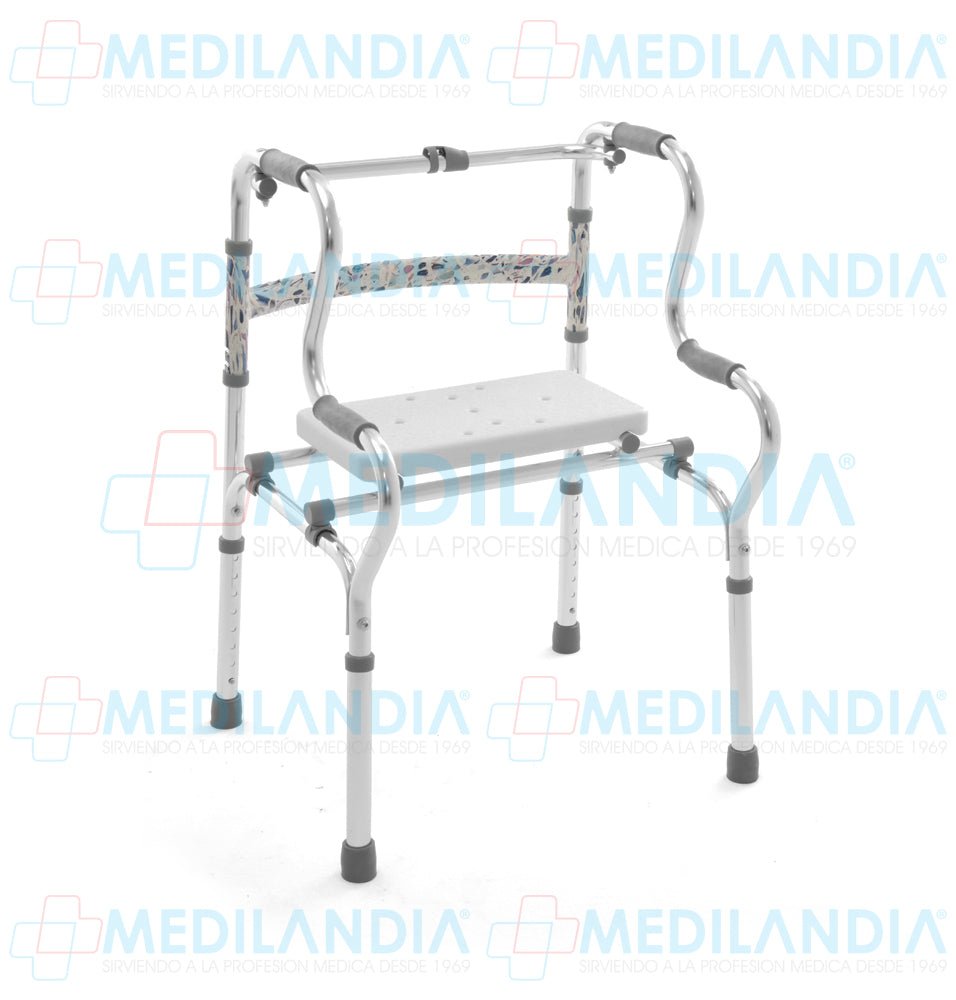 Andadera multifuncional 3 en 1 / banca ducha / silla comódo - Andadera - EM - MEDILANDIA | Tienda de productos y equipos médicos de calidad en México | Soluciones profesionales para clínicas, hospitales y consultorios.