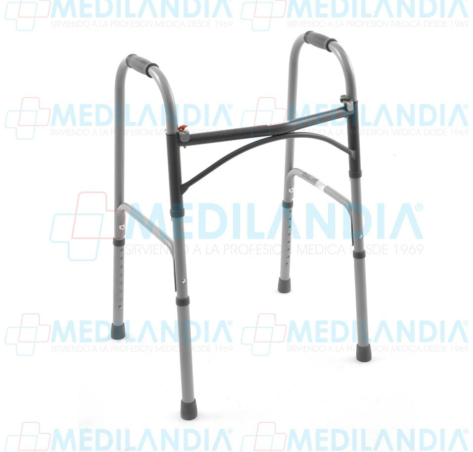 Andadera plegable con 2 botones de aluminio esmaltado - Andadera - SPEEDY - MEDILANDIA | Tienda de productos y equipos médicos de calidad en México | Soluciones profesionales para clínicas, hospitales y consultorios.