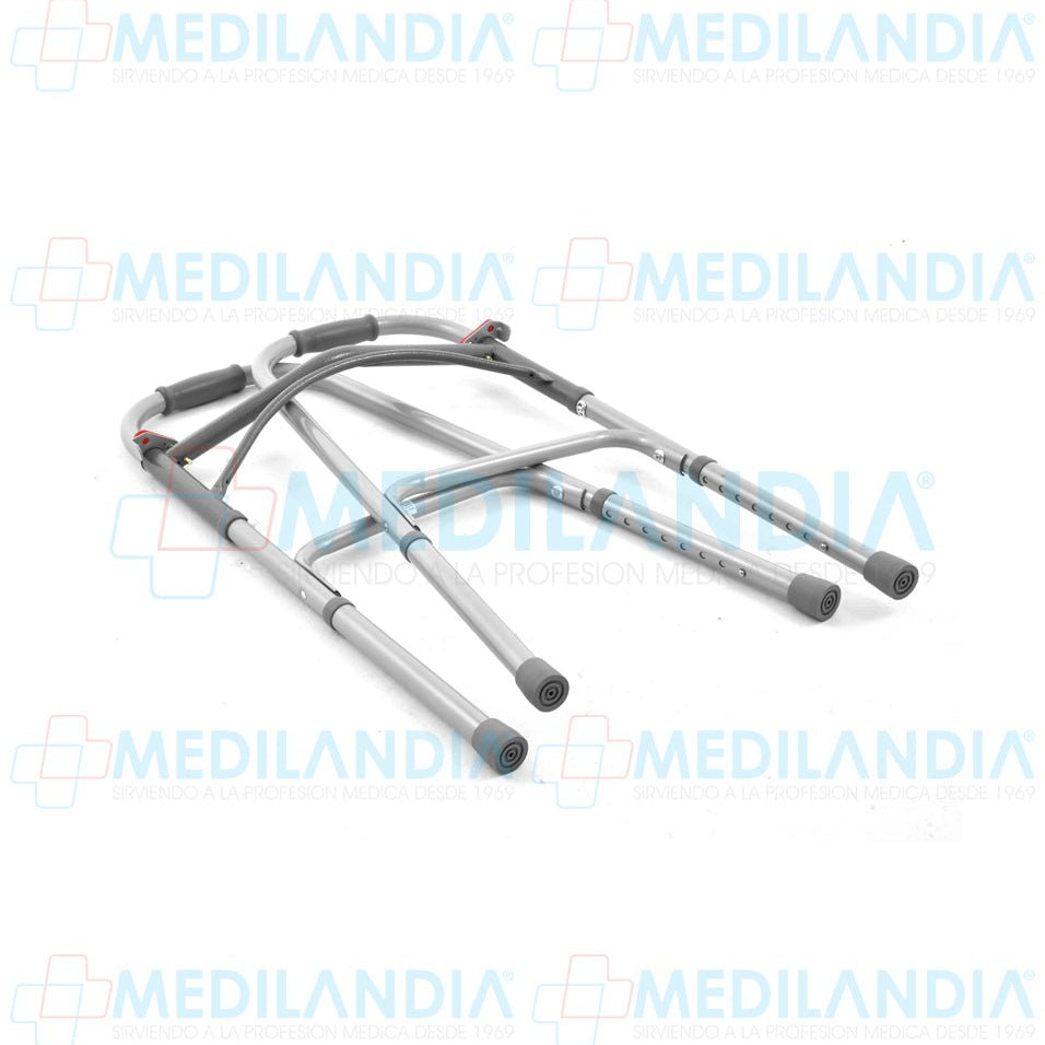 Andadera plegable con 2 botones de aluminio esmaltado - Andadera - SPEEDY - MEDILANDIA | Tienda de productos y equipos médicos de calidad en México | Soluciones profesionales para clínicas, hospitales y consultorios.