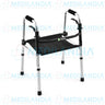 Andadera plegable con asiento de lona - Andadera - EM - MEDILANDIA | Tienda de productos y equipos médicos de calidad en México | Soluciones profesionales para clínicas, hospitales y consultorios.