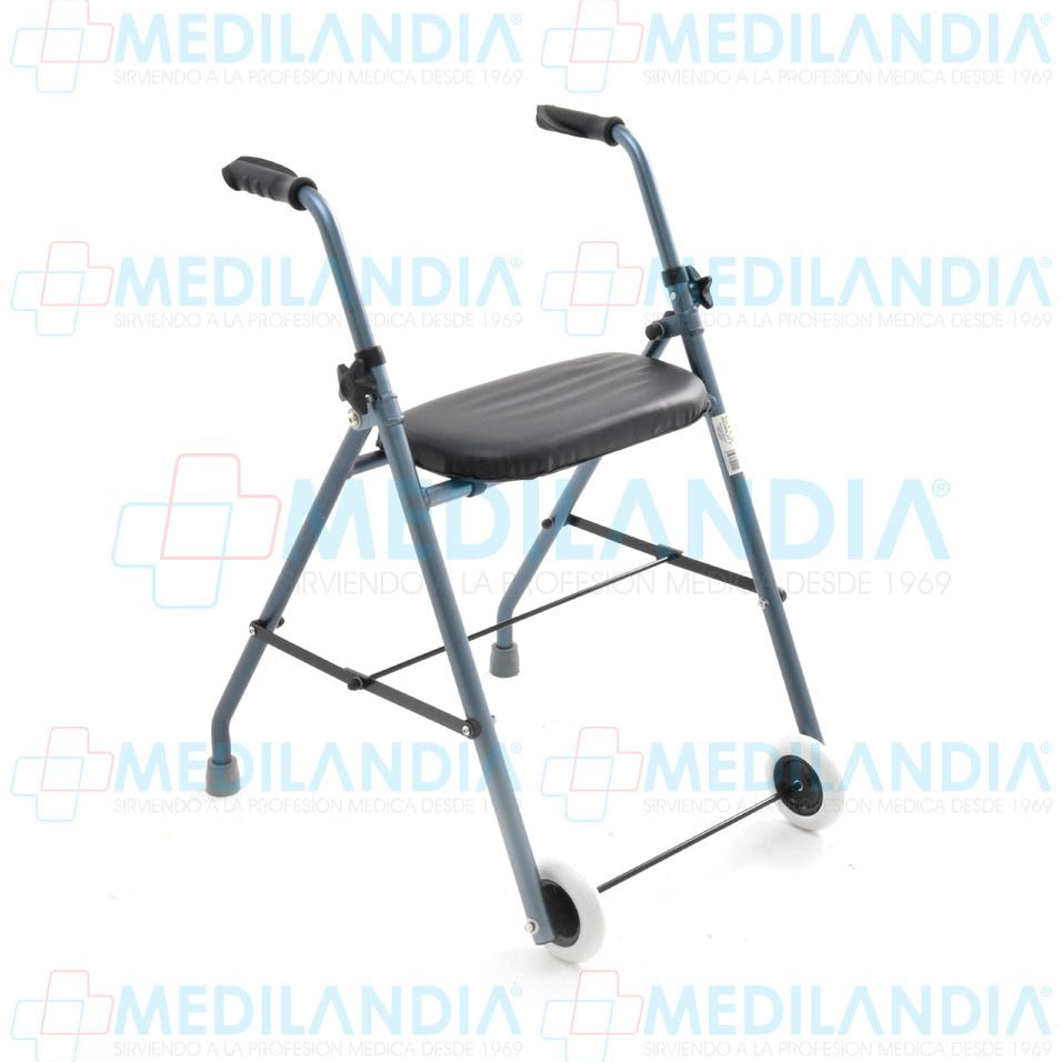 Andadera rollator de aluminio básica - Andadera rollator - EM - MEDILANDIA | Tienda de productos médicos