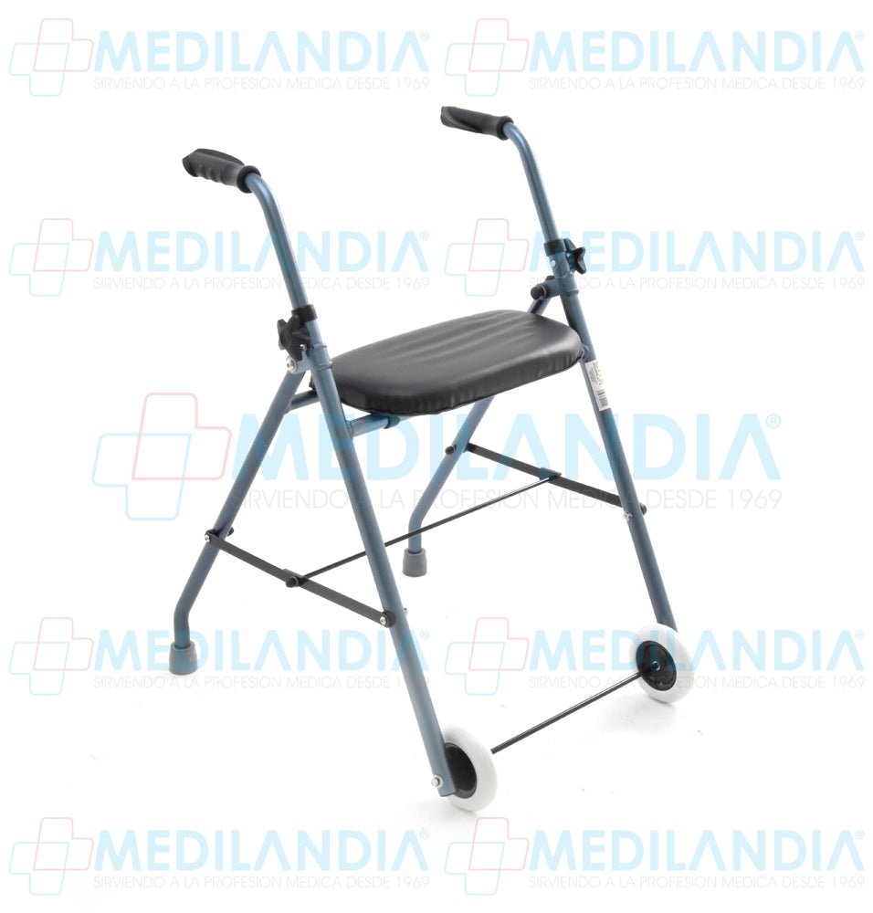 Andadera rollator de aluminio básica - Andadera rollator - EM - MEDILANDIA | Tienda de productos médicos