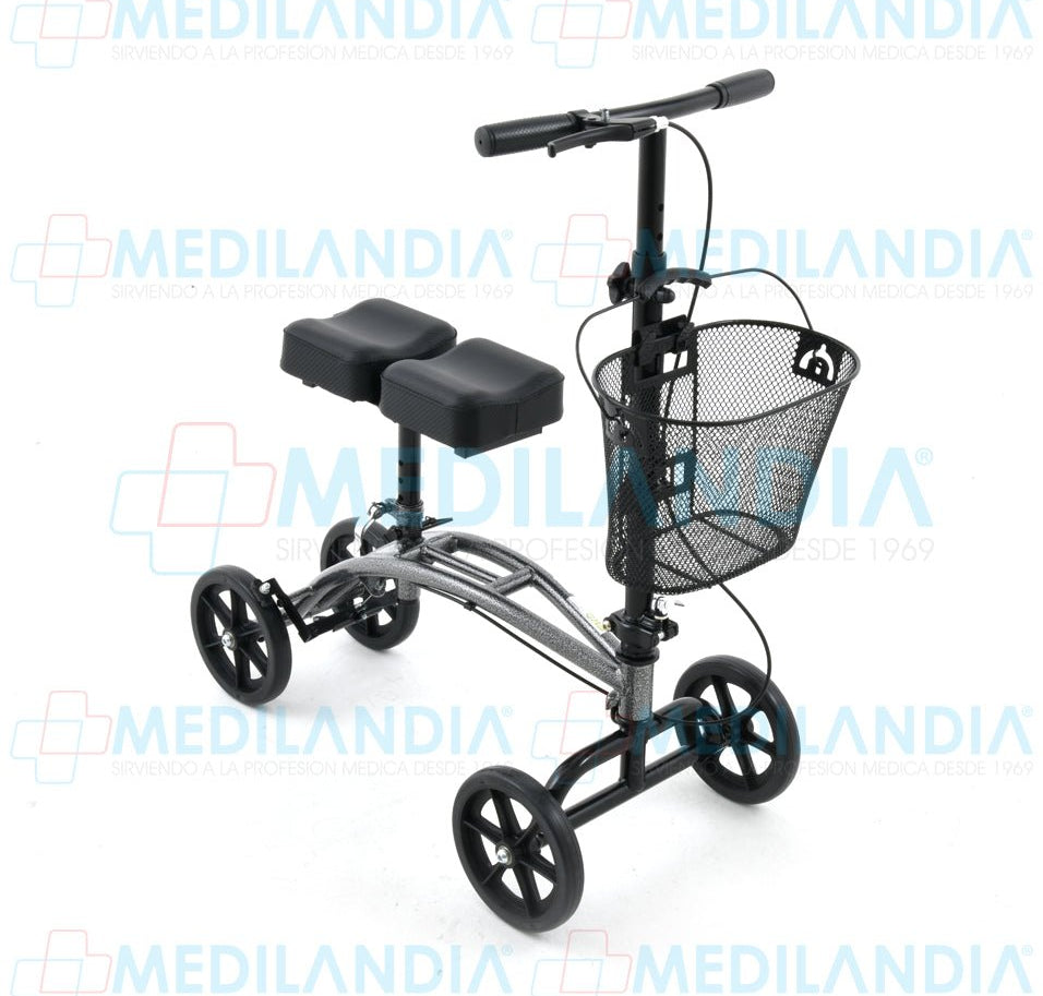 Andadera rollator de rodilla 7.5” - Andadera rollator - EM- MEDILANDIA | Tienda de productos y equipos médicos de calidad en México | Soluciones profesionales para clínicas, hospitales y consultorios.