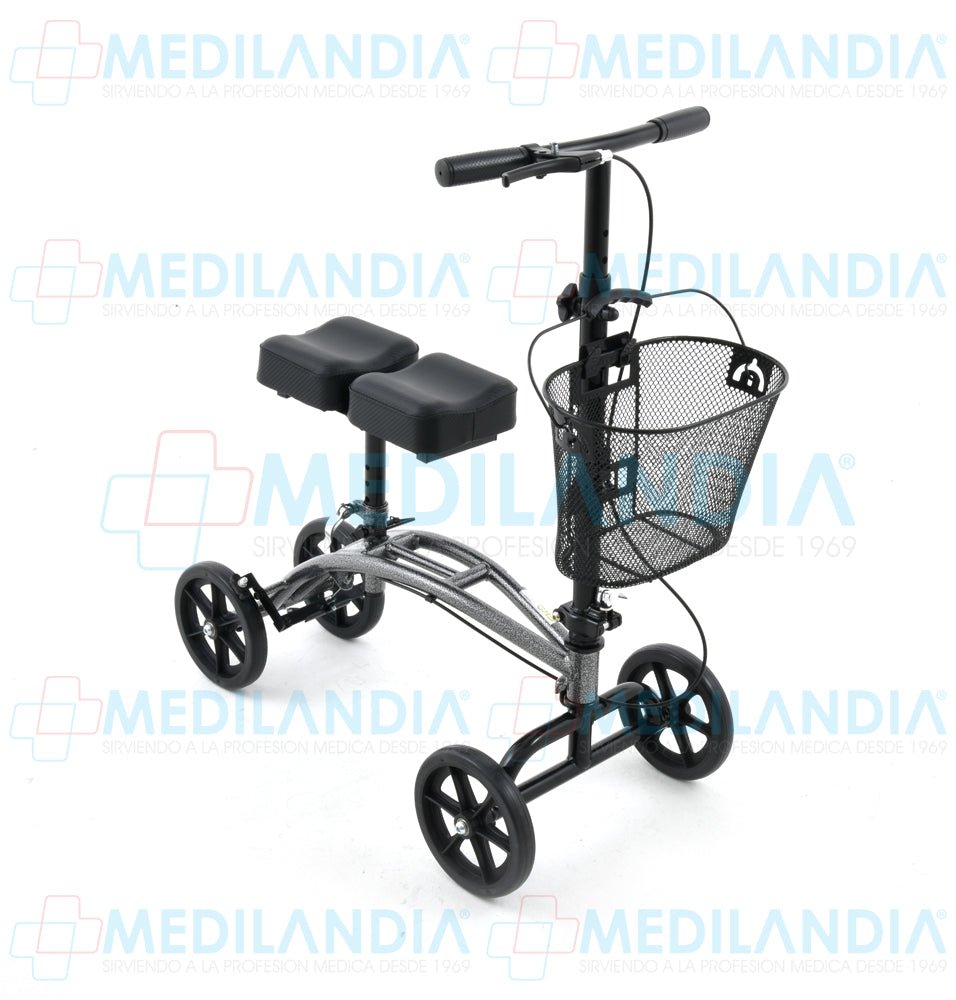 Andadera rollator de rodilla 7.5” - Andadera rollator - EM- MEDILANDIA | Tienda de productos y equipos médicos de calidad en México | Soluciones profesionales para clínicas, hospitales y consultorios.