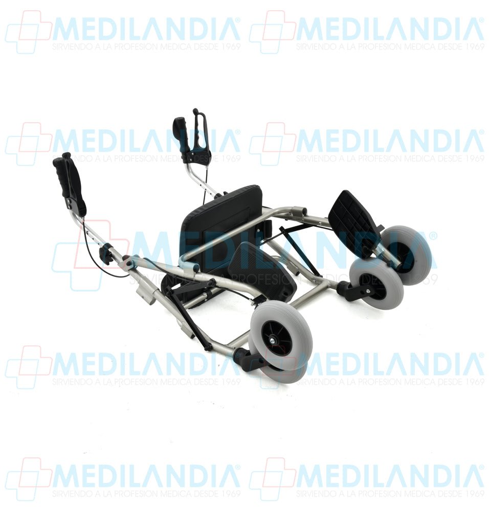 Andadera rollator hibrida de aluminio con ruedas de 8 x 2” - Andadera rollator - EM - MEDILANDIA | Tienda de productos y equipos médicos de calidad en México | Soluciones profesionales para clínicas, hospitales y consultorios.