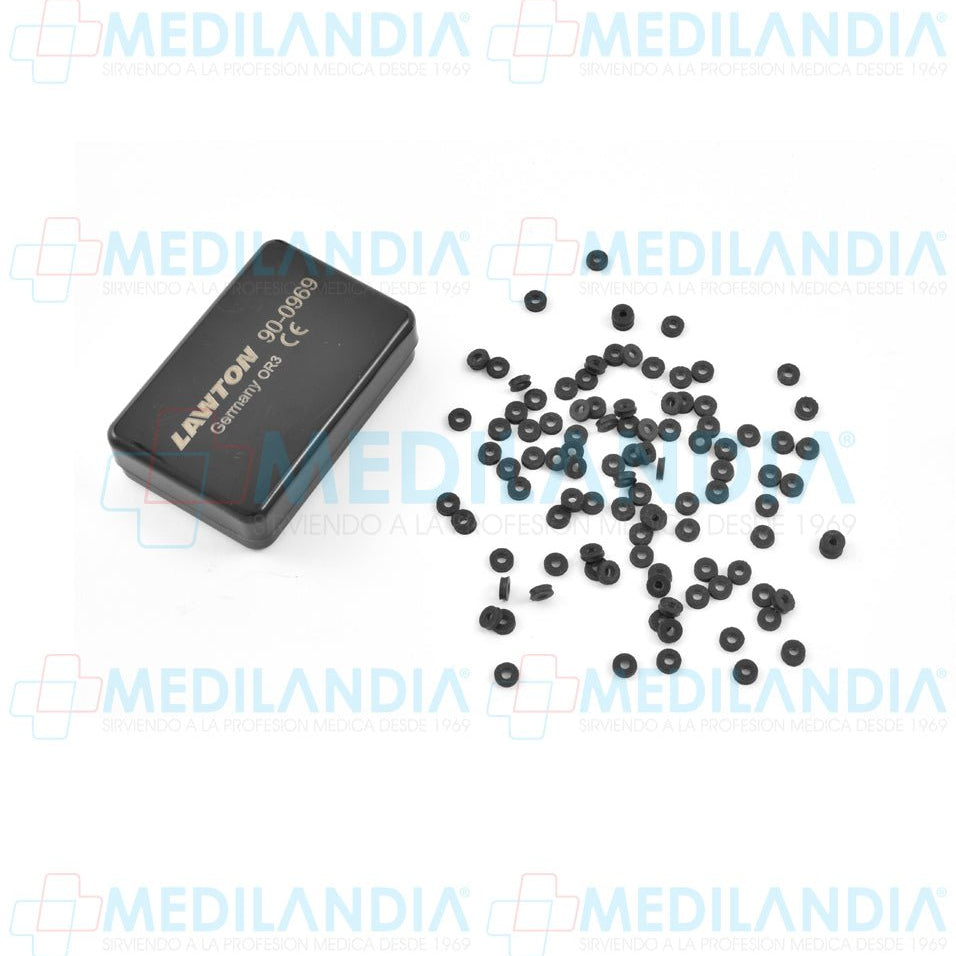 Anillos de goma para ligaduras de hemorroides caja de 100 unidades - Ligadura - LAWTON- MEDILANDIA | Tienda de productos y equipos médicos de calidad en México | Soluciones profesionales para clínicas, hospitales y consultorios.