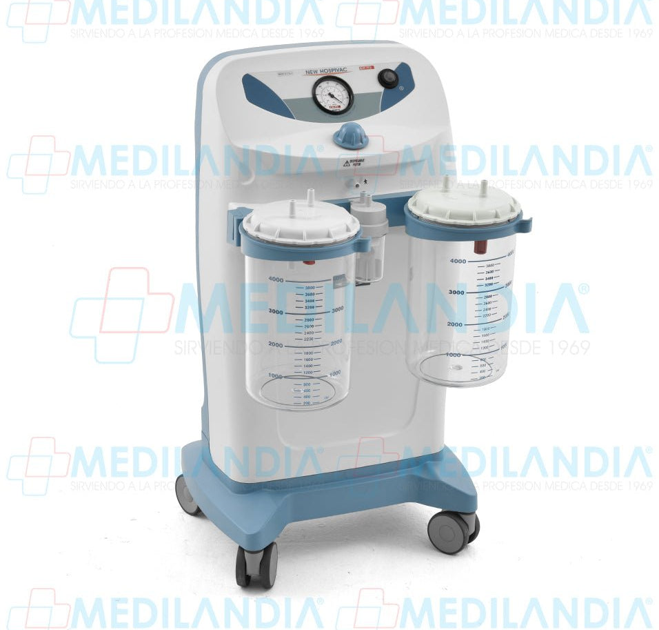 Aspirador Hospivac 350 basic 2 x 4 litros - Aspirador - CAMI- MEDILANDIA | Tienda de productos y equipos médicos de calidad en México | Soluciones profesionales para clínicas, hospitales y consultorios.