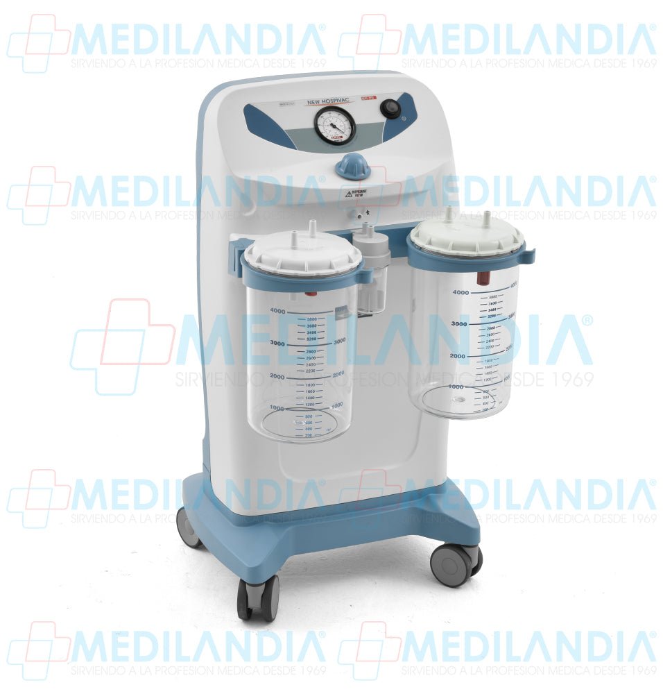 Aspirador Hospivac 350 basic 2 x 4 litros - Aspirador - CAMI- MEDILANDIA | Tienda de productos y equipos médicos de calidad en México | Soluciones profesionales para clínicas, hospitales y consultorios.