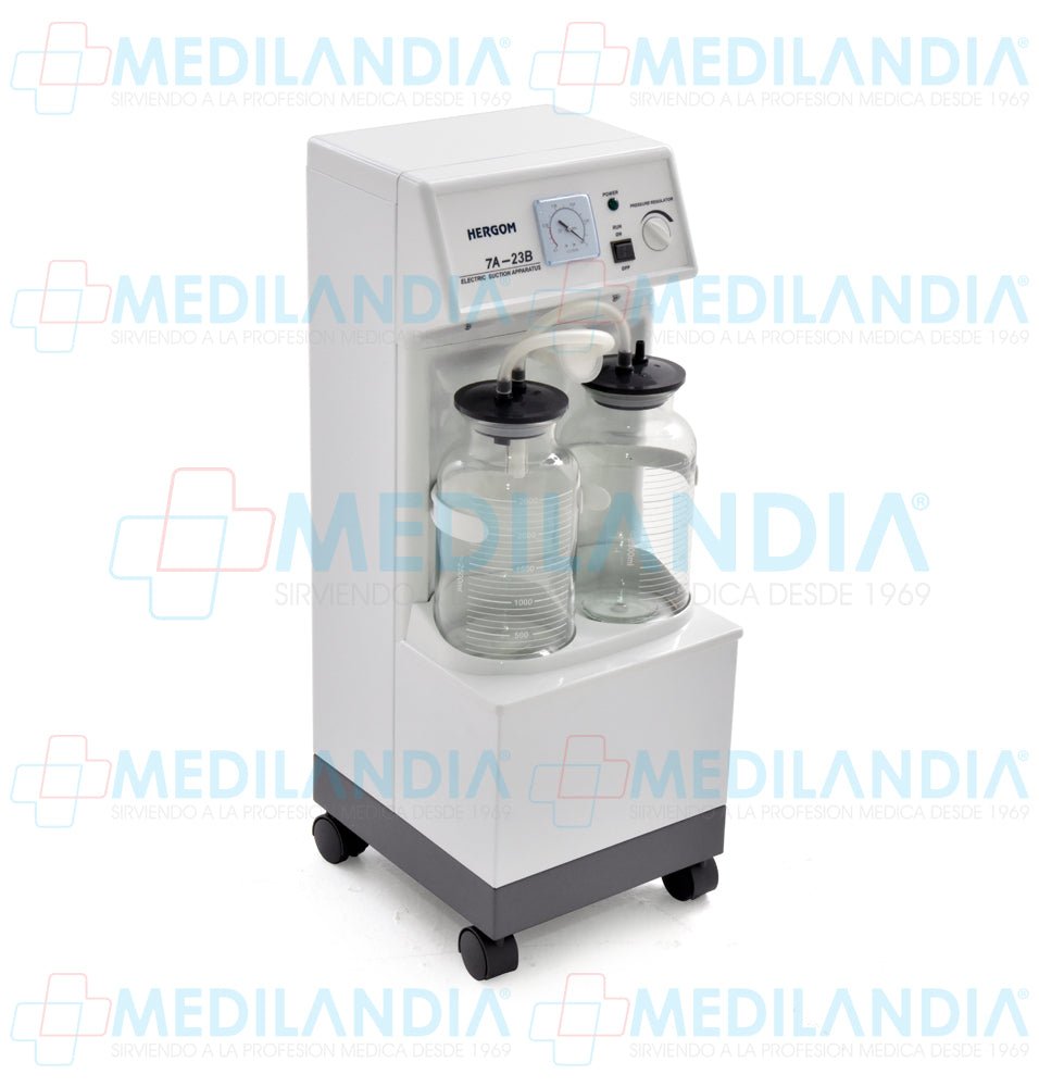 Aspirador quirúrgico para flemas y secreciones de 20 litros x minuto - Aspirador - HERGOM - MEDILANDIA | Tienda de productos médicos