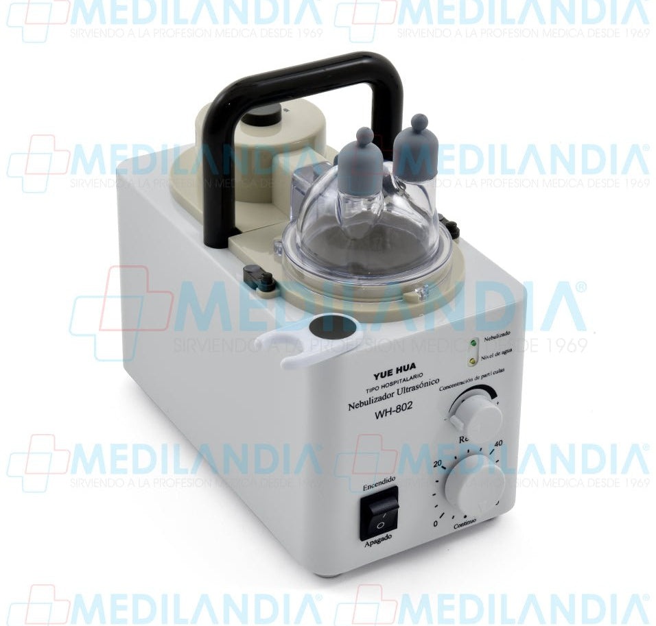 Aspirador ultrasonico hospitalario - Nebulizador - YUEHUA - MEDILANDIA | Tienda de productos y equipos médicos de calidad en México | Soluciones profesionales para clínicas, hospitales y consultorios.